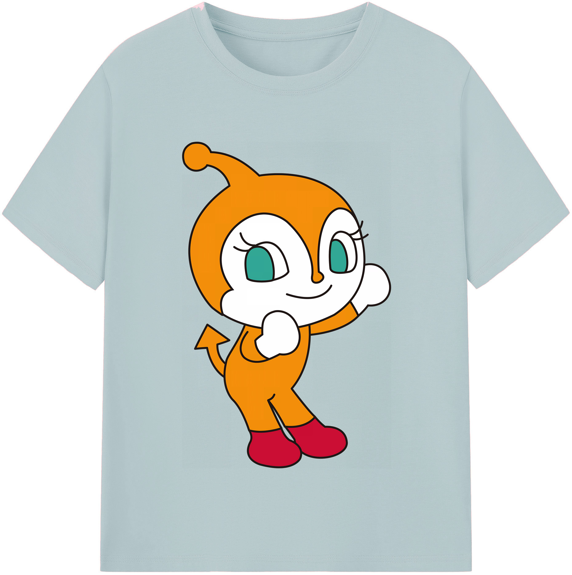 （画像用） アンパンマン Anpanman 綿100％半袖Tシャツ（フロントプリント）